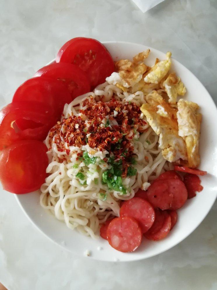 轻松做一碗油泼面
