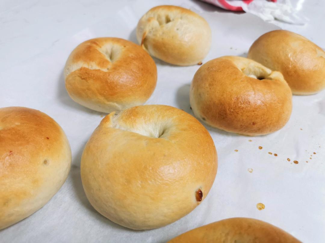 🥯一小时就完成的超快手贝果