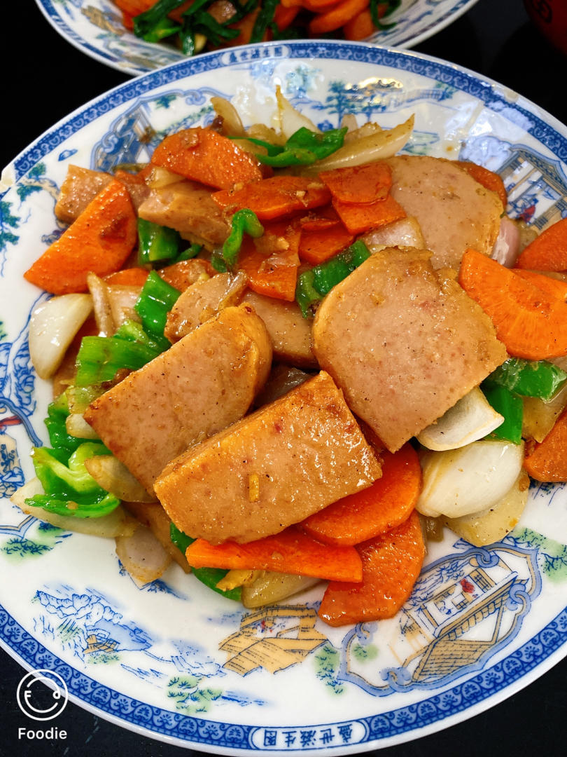 会长迷妹做的幸福感飙升的炒午餐肉