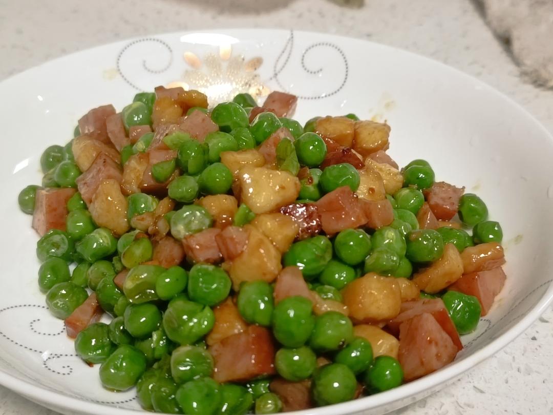 快手菜 青豆炒肉