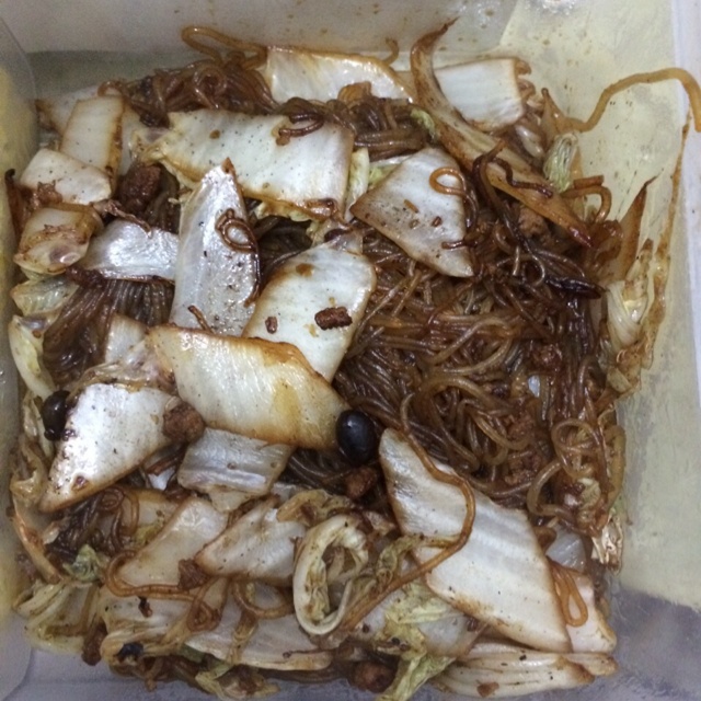 白菜炒粉丝