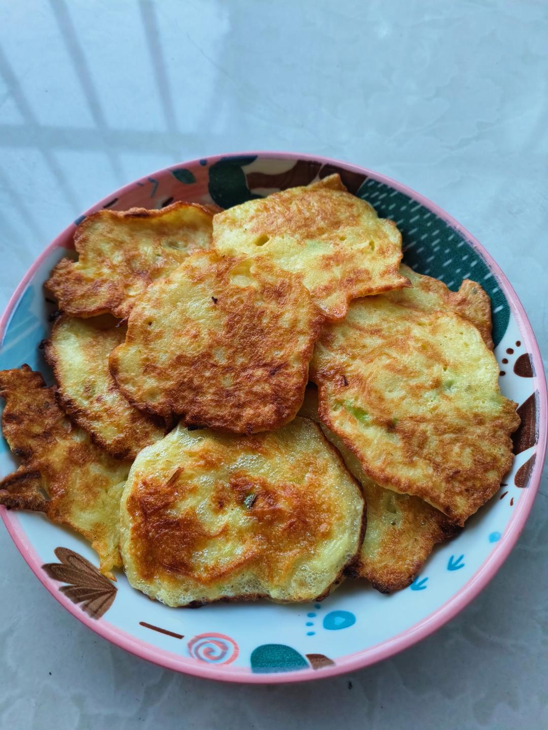 丝瓜鸡蛋饼（早餐）