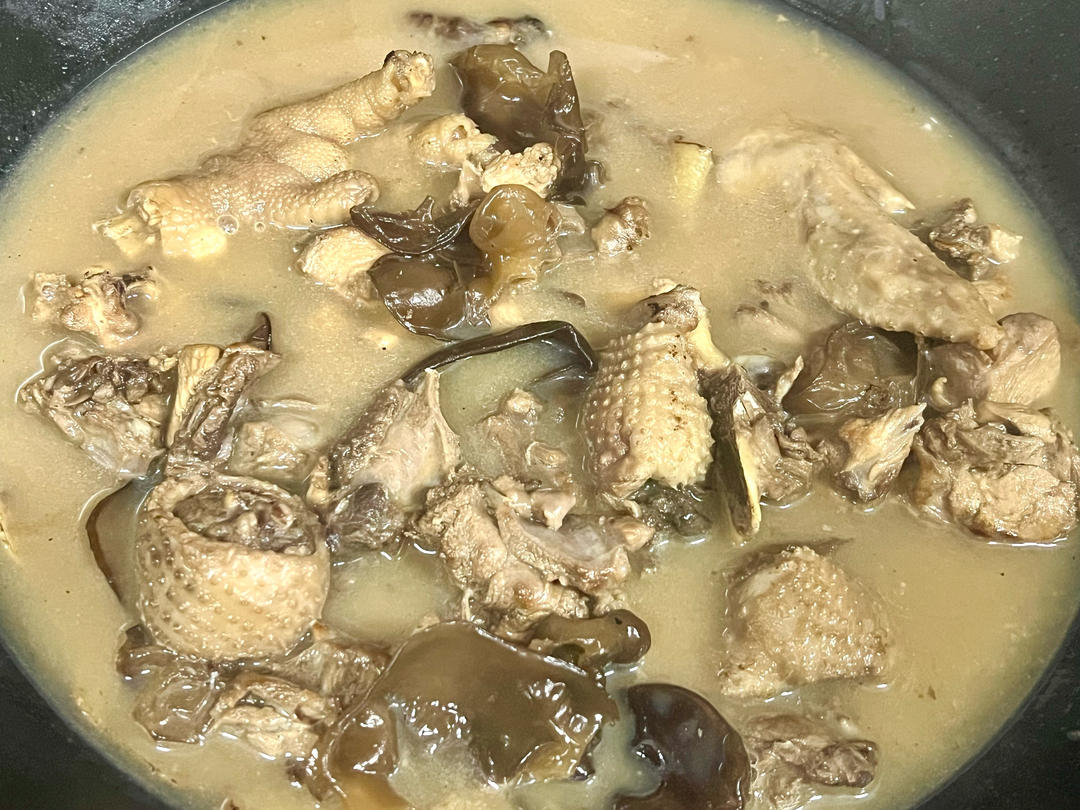超香喷的炖鸭汤
