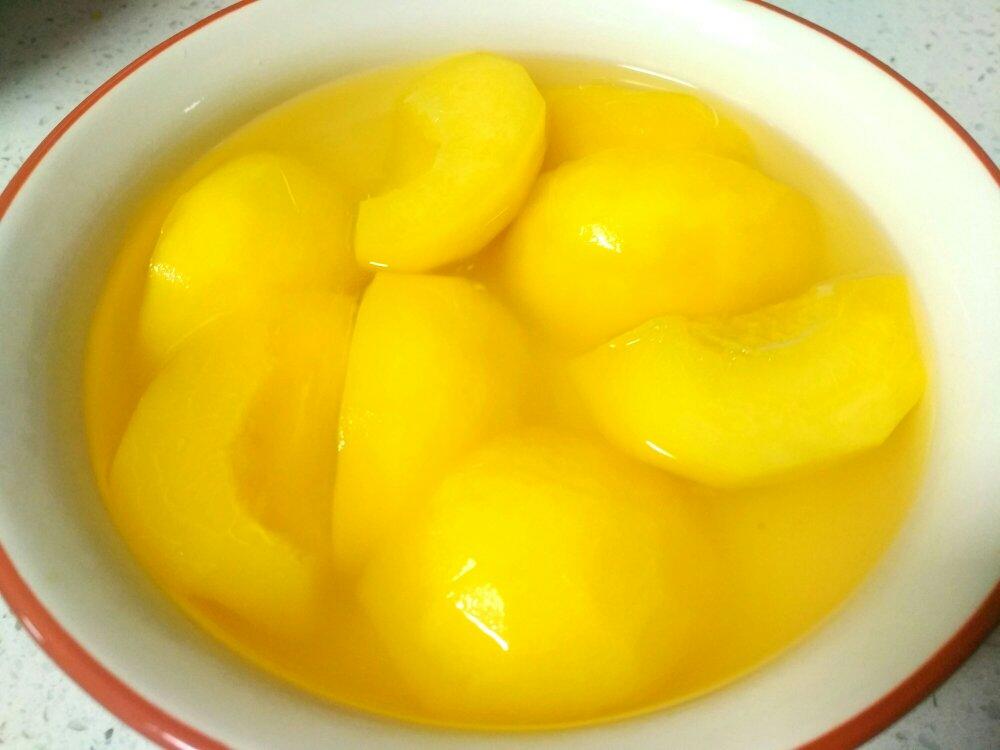 糖水桃罐头