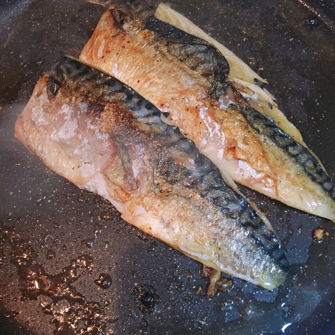 简单快手日式煎鲭鱼