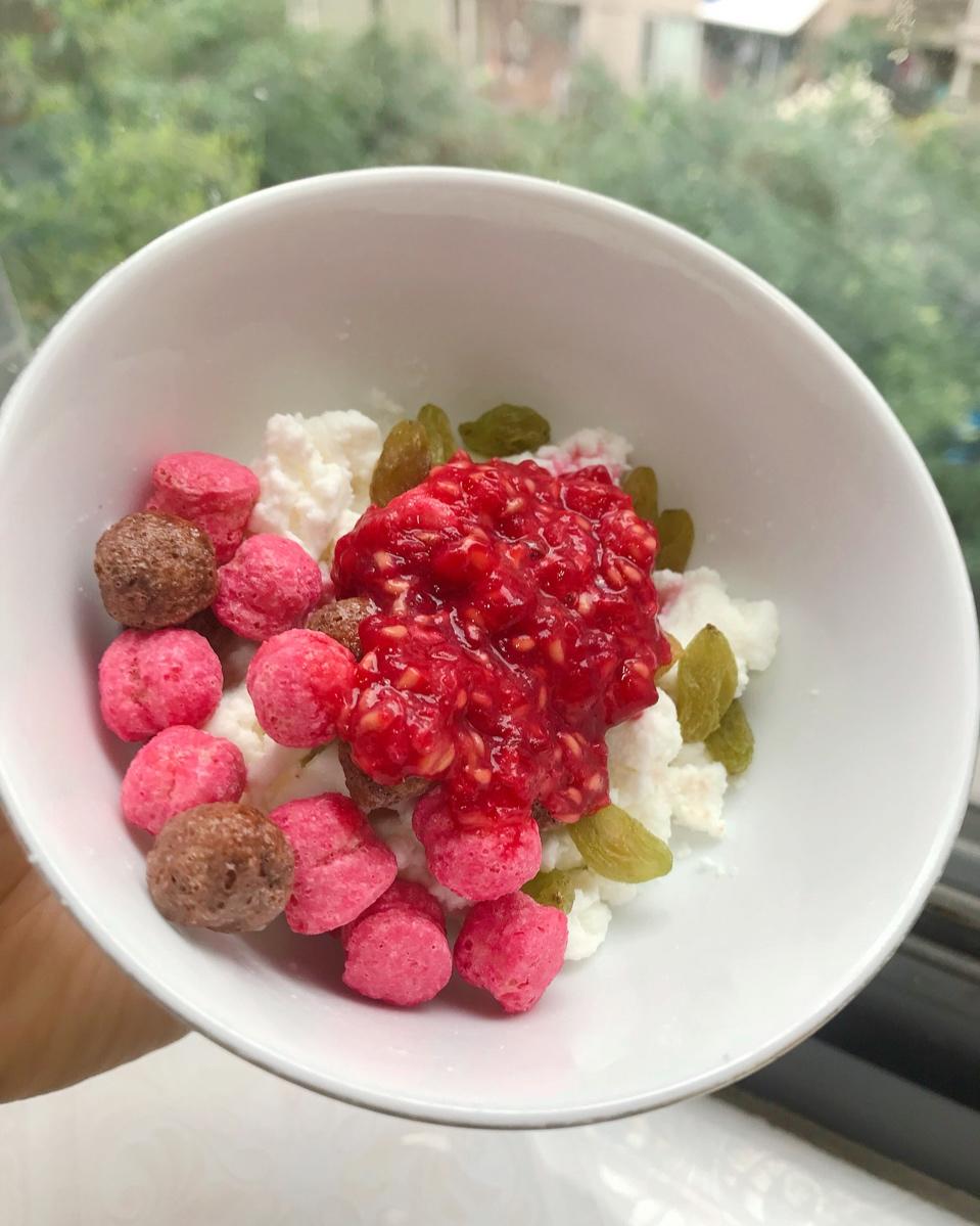 自制茅屋奶酪+快手吃法推荐（cottage cheese）丨健康·零食