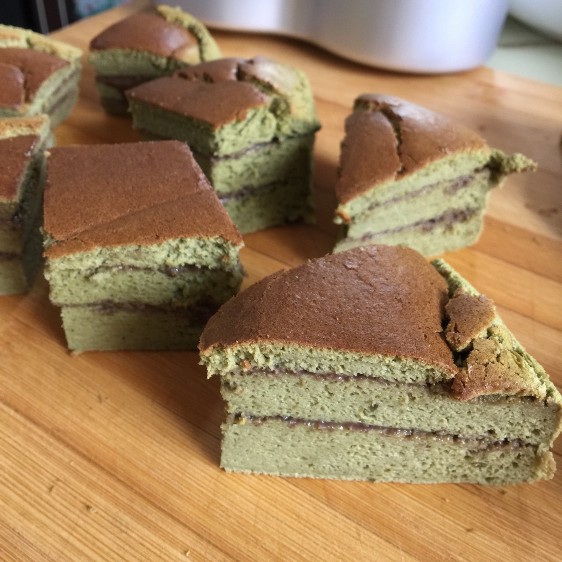 无油抹茶酸奶戚风（两蛋）