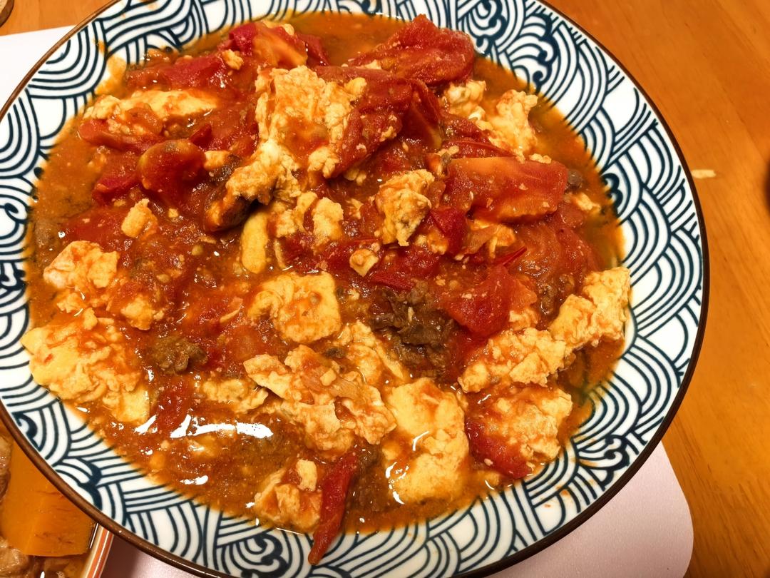 酸甜浓郁～超开胃🔥番茄滑蛋牛肉饭