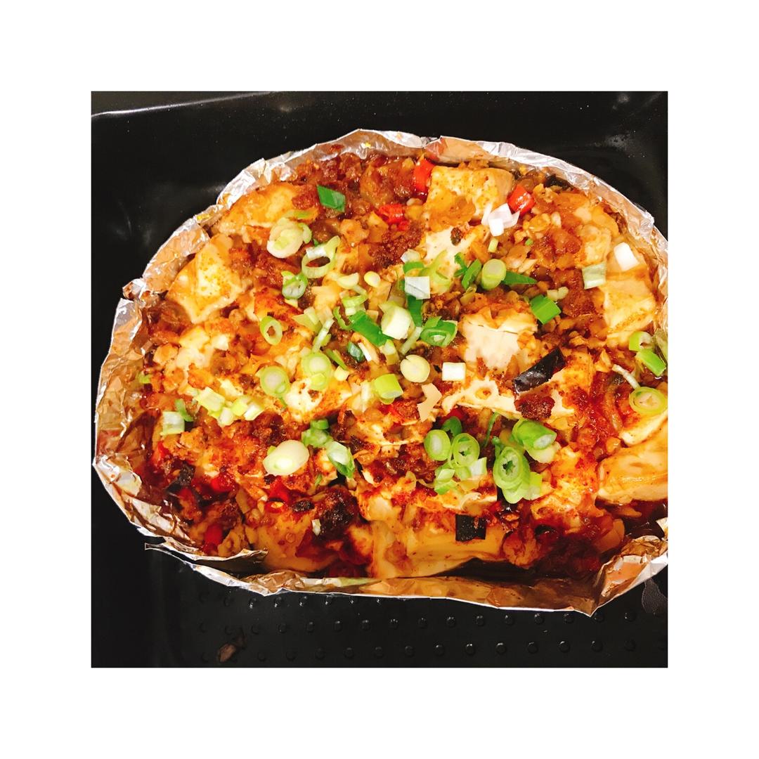 烧烤摊的招牌———锡纸烤豆腐