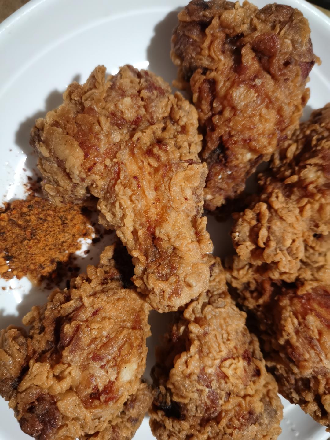 肯德基炸鸡翅（外酥里嫩又多汁）