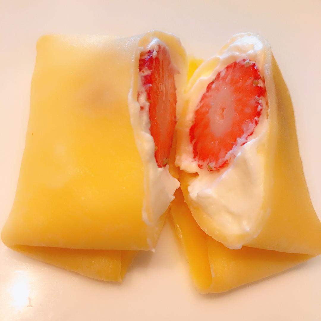 草莓班戟