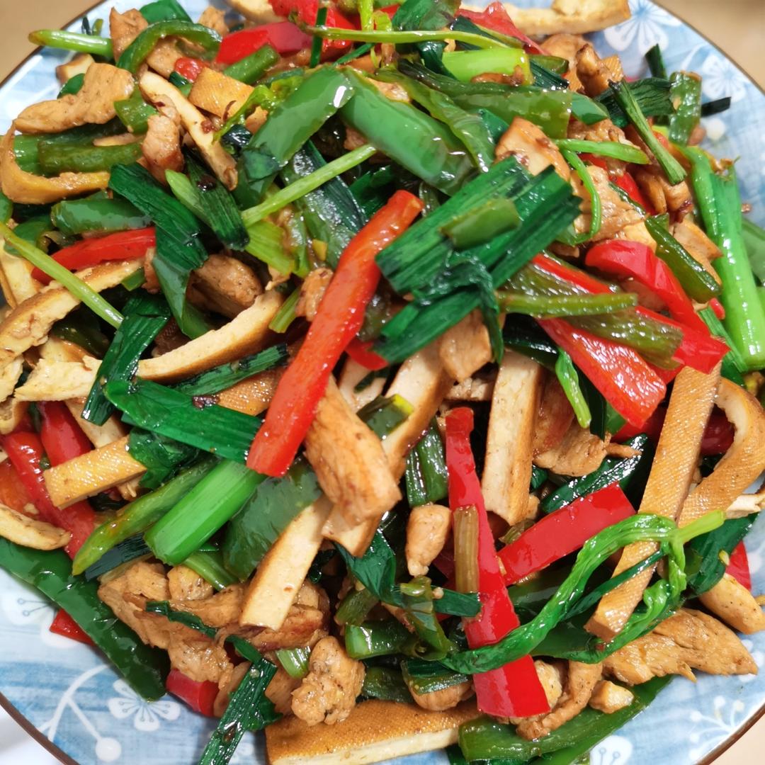 巨好吃的青椒炒鸡胸肉丝，超下饭