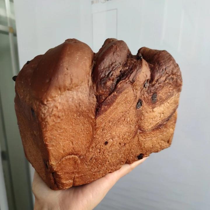 雪山巧克力吐司（巧克力奥利奥吐司面包）