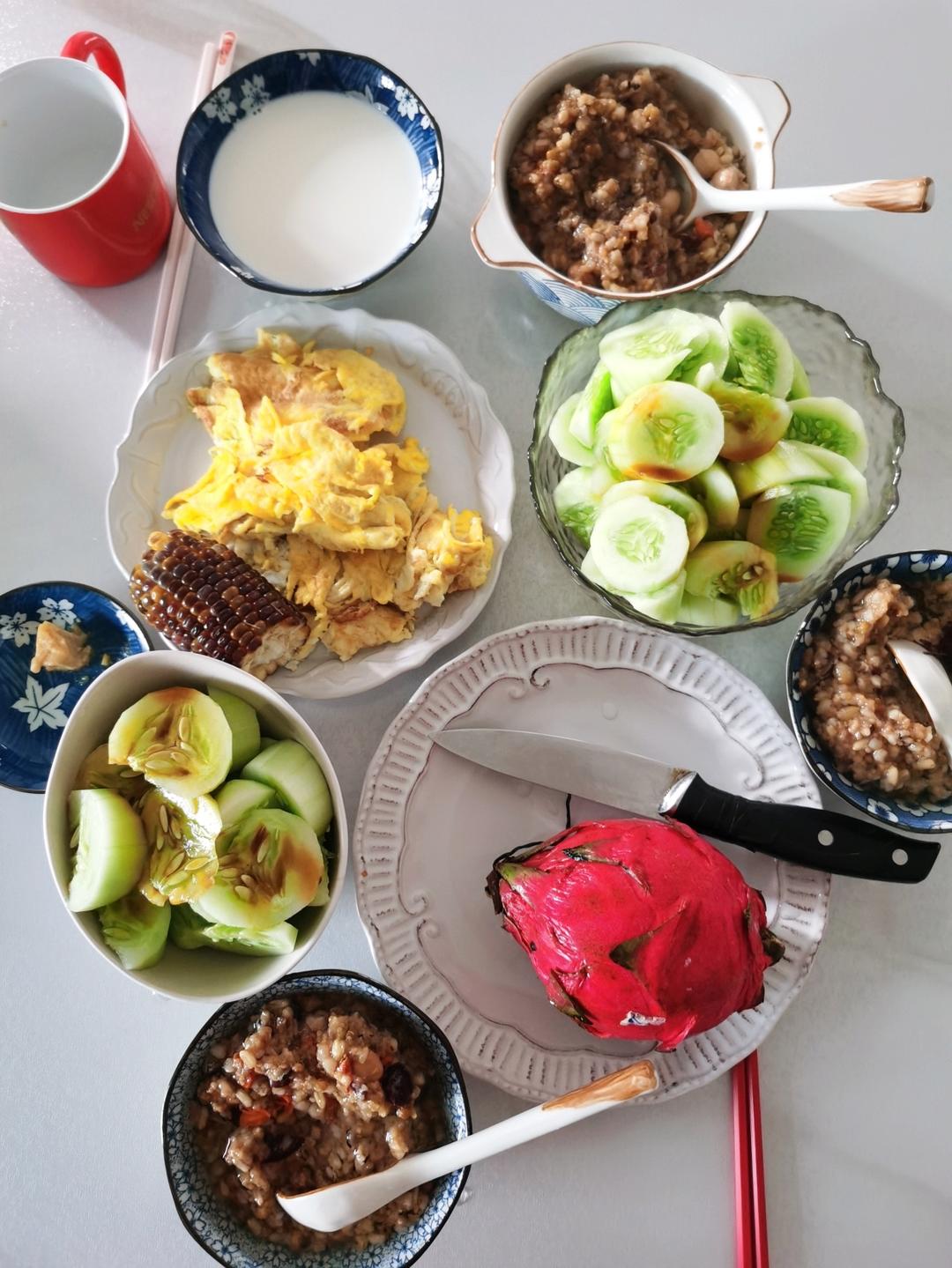 一成不变的早餐