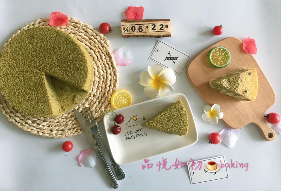 抹茶戚风蛋糕