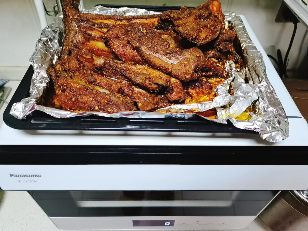 烤羊排 | 松下jk180蒸烤箱的做法