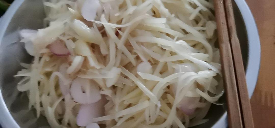 醋溜土豆丝（家庭版小炒）