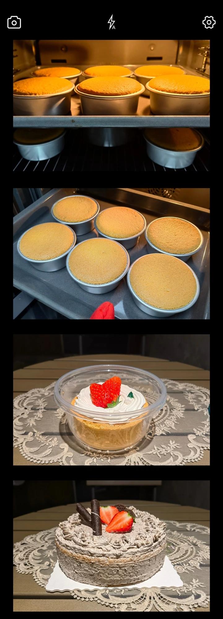 十寸戚风蛋糕，附各尺寸换算方法