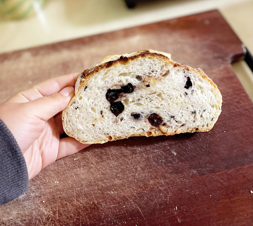 欧包的秘密（免揉/大孔洞/核桃/超简单）