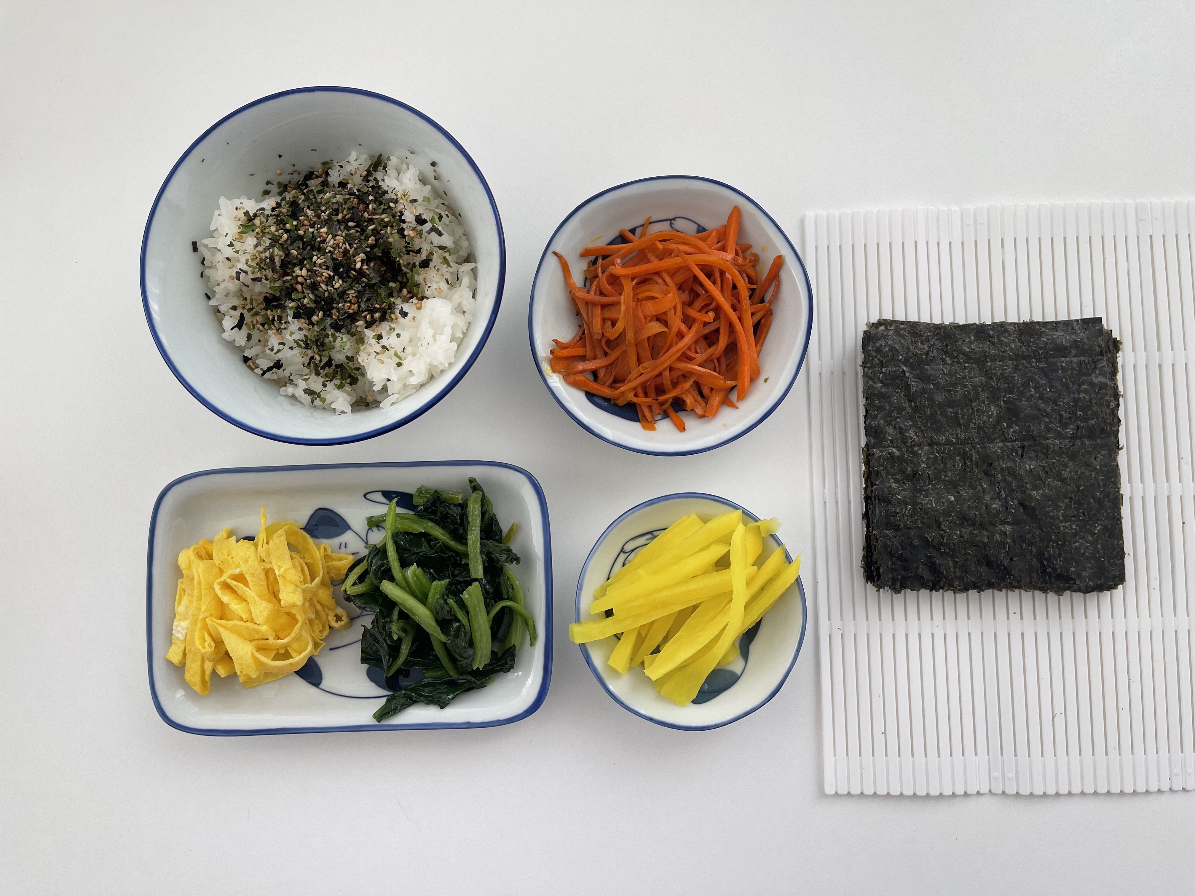 低卡版韩式迷你紫菜包饭|清爽解馋巨好吃的做法 步骤1