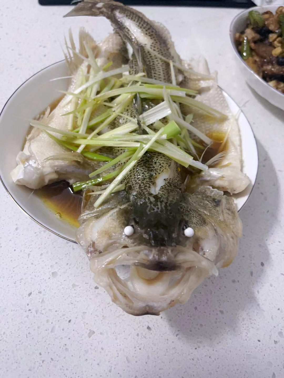 超入味清蒸鱼～清蒸鲈鱼桂花鱼（家常独创）