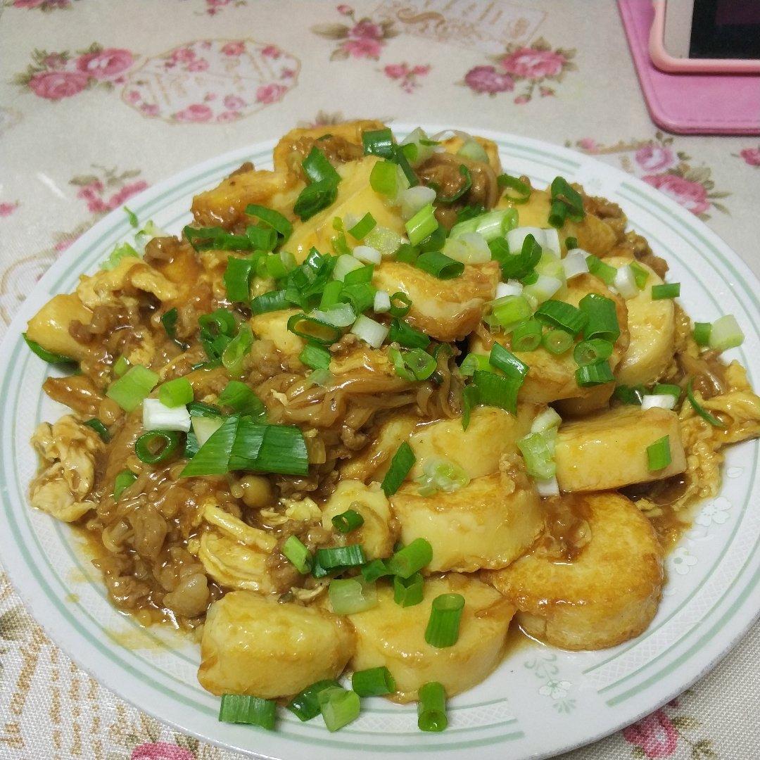 超级下饭菜--金针菇日本豆腐