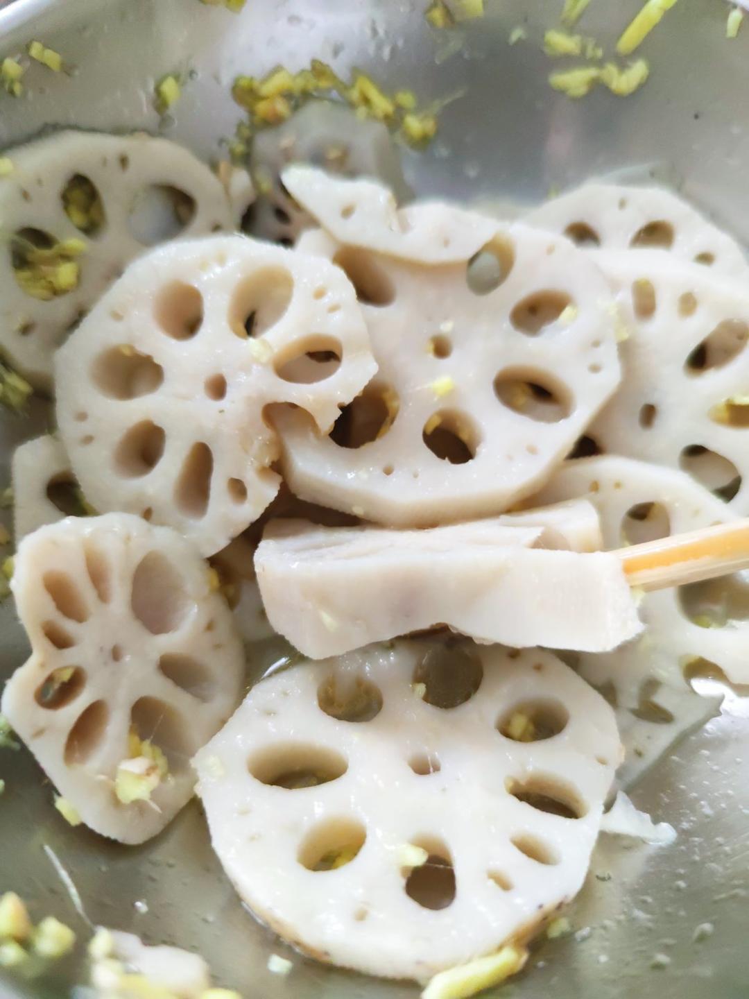 新绛风味凉菜～姜汁糖醋藕片～山西运城的好味道～