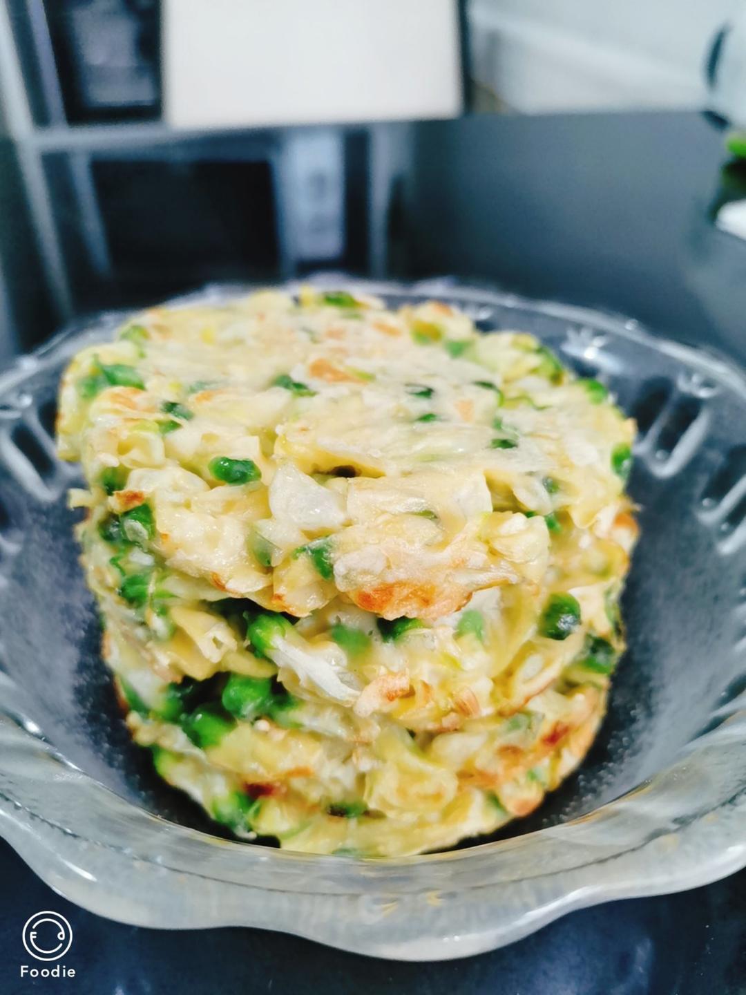春天必吃槐花饼