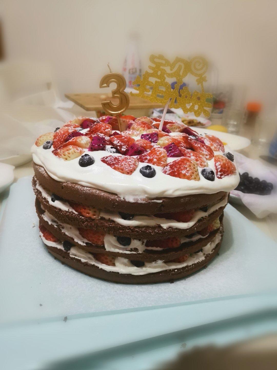 不消泡的巧克力戚风胚/「戚风及其衍生」烘焙视频蛋糕篇2