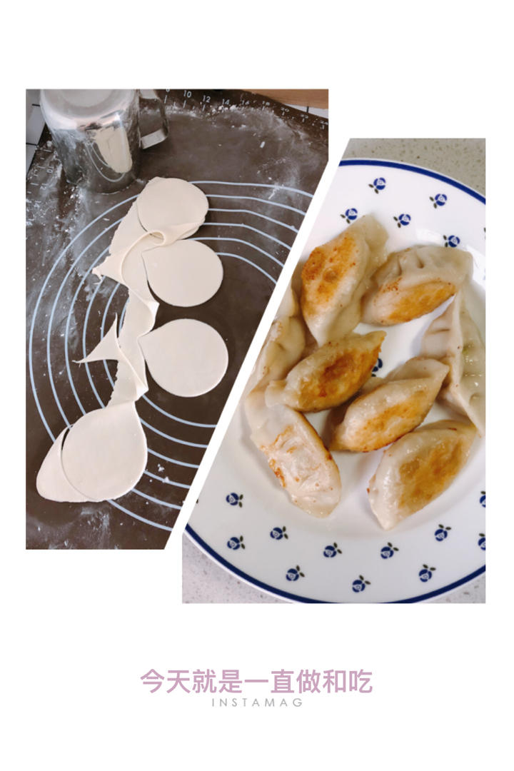 手工揉面三分钟，又韧又薄又好包的饺子皮