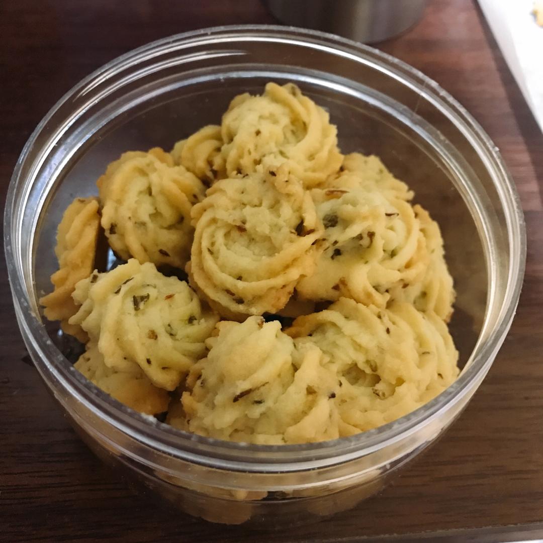 葱香曲奇——酥脆的咸味饼干