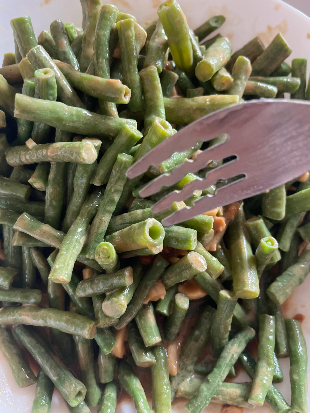 夏日素食凉拌豇豆