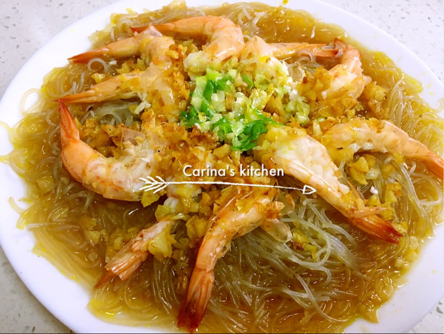 蒜蓉粉丝蒸虾