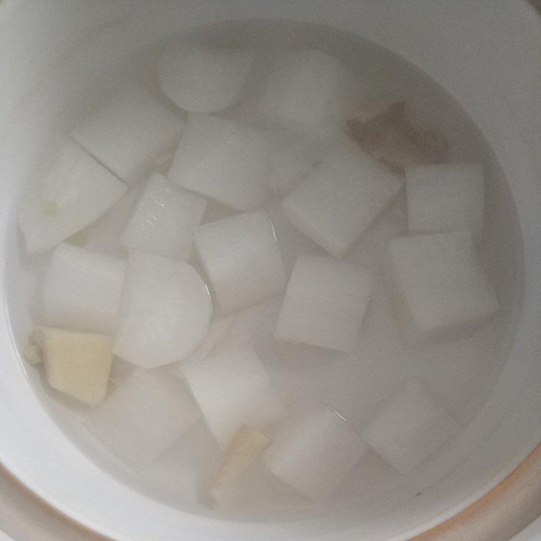 清炖白萝卜汤（独家原创）