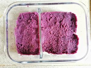 「减脂低卡甜品」酸奶紫薯芋泥千层的做法 步骤5