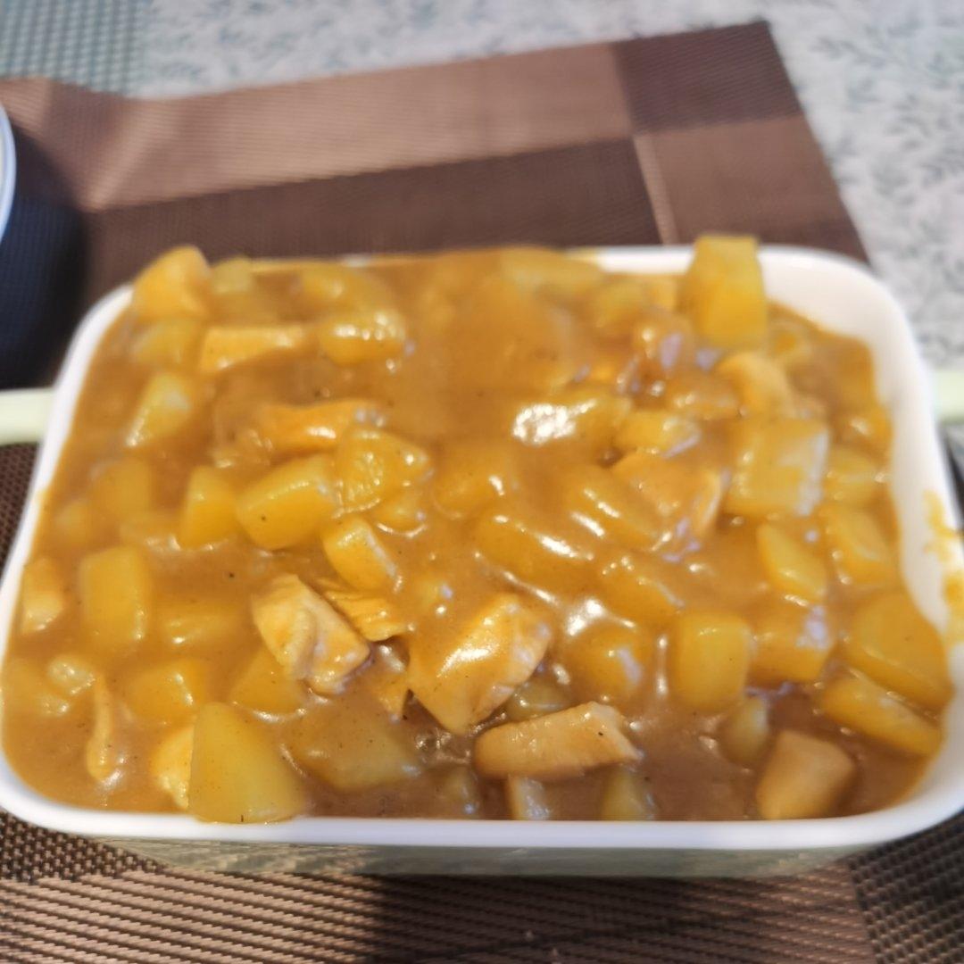 咖喱土豆鸡块