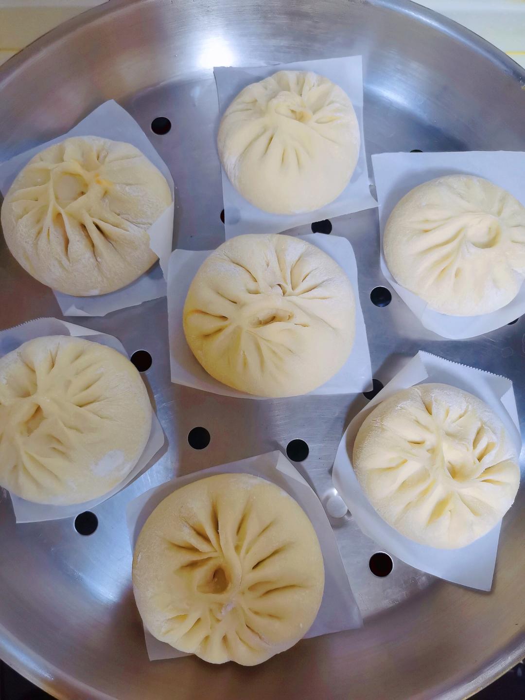 手工包子（肚脐包）