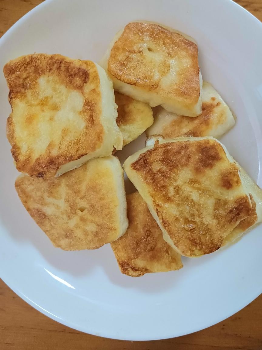 鸡蛋煎馒头片