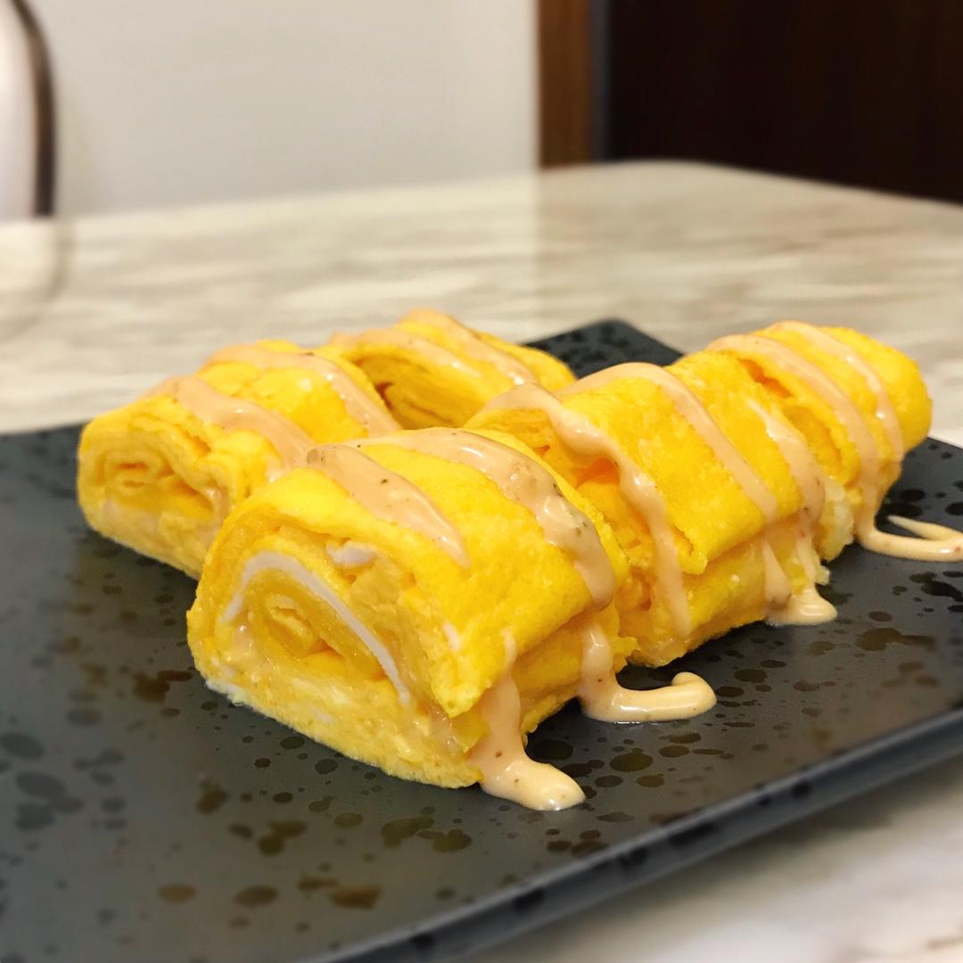 meng寻做的「深夜食堂」の玉子烧(厚蛋烧)