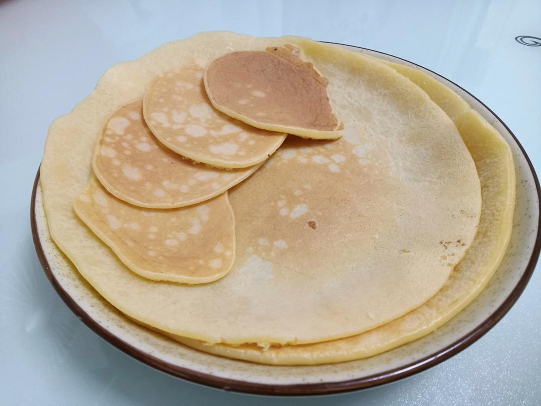 超级简单pancake【无黄油健康版】