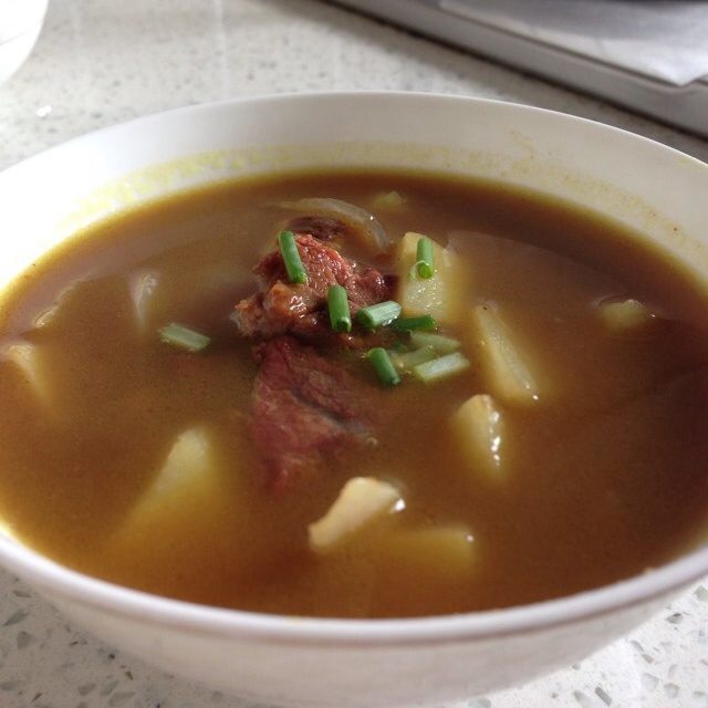 番茄土豆牛肉汤