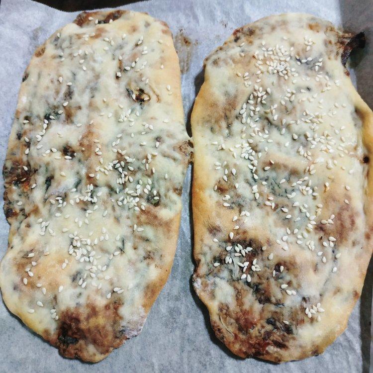 梅干菜鲜肉锅盔