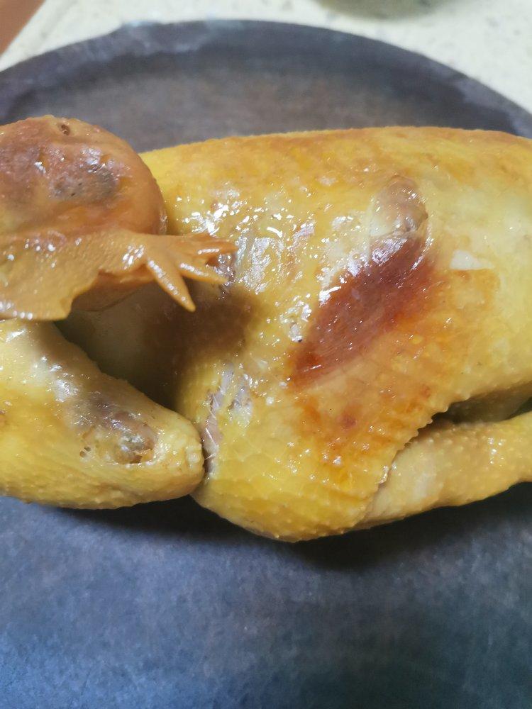 电饭煲版盐焗鸡