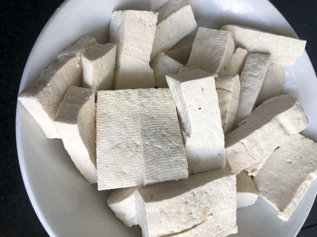 自制豆腐（白醋点豆腐）