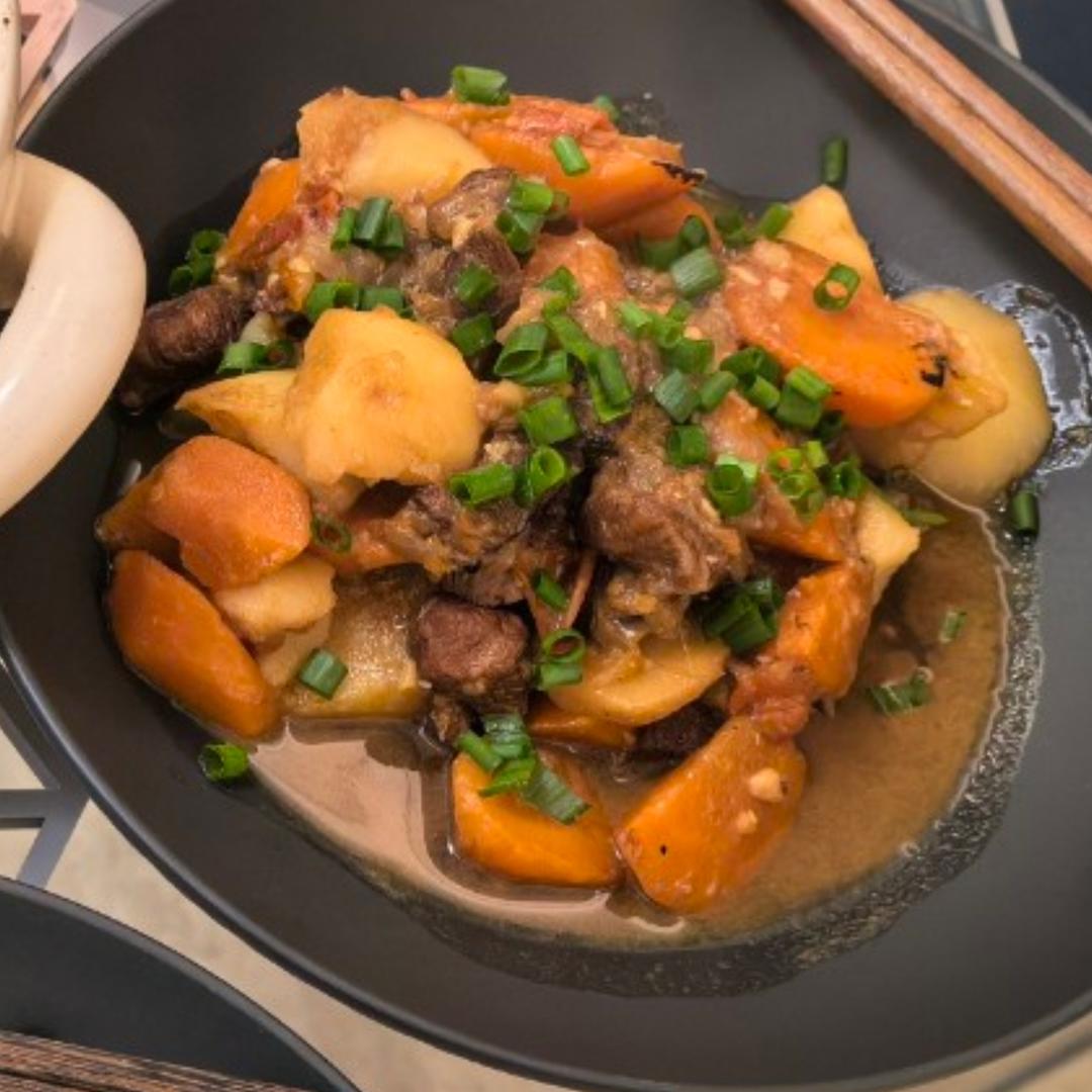 番茄土豆炖牛腩
