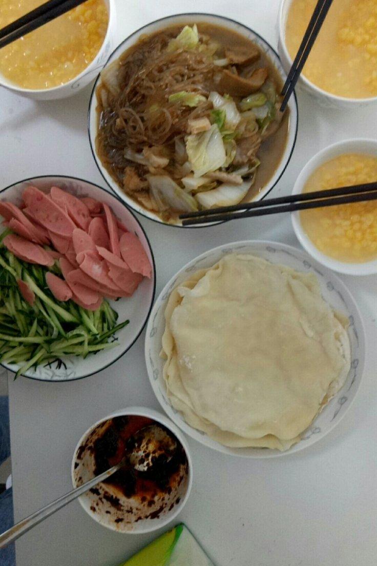 卷菜我最爱水烙馍（河南人最后的倔强👀）