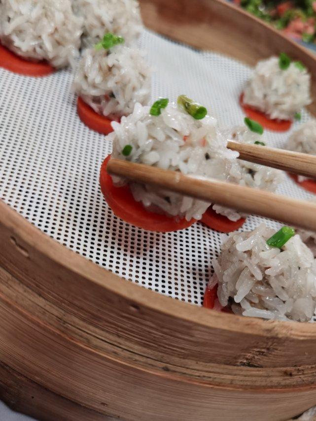 蒸糯米丸子