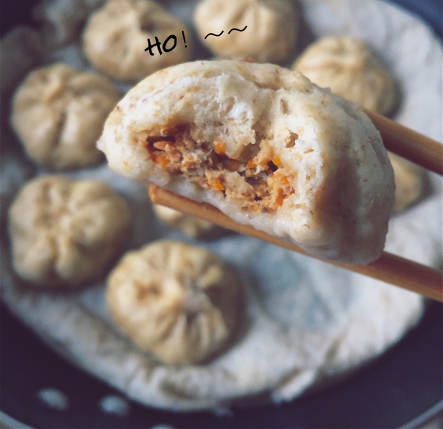 家庭手工肉馅大包子