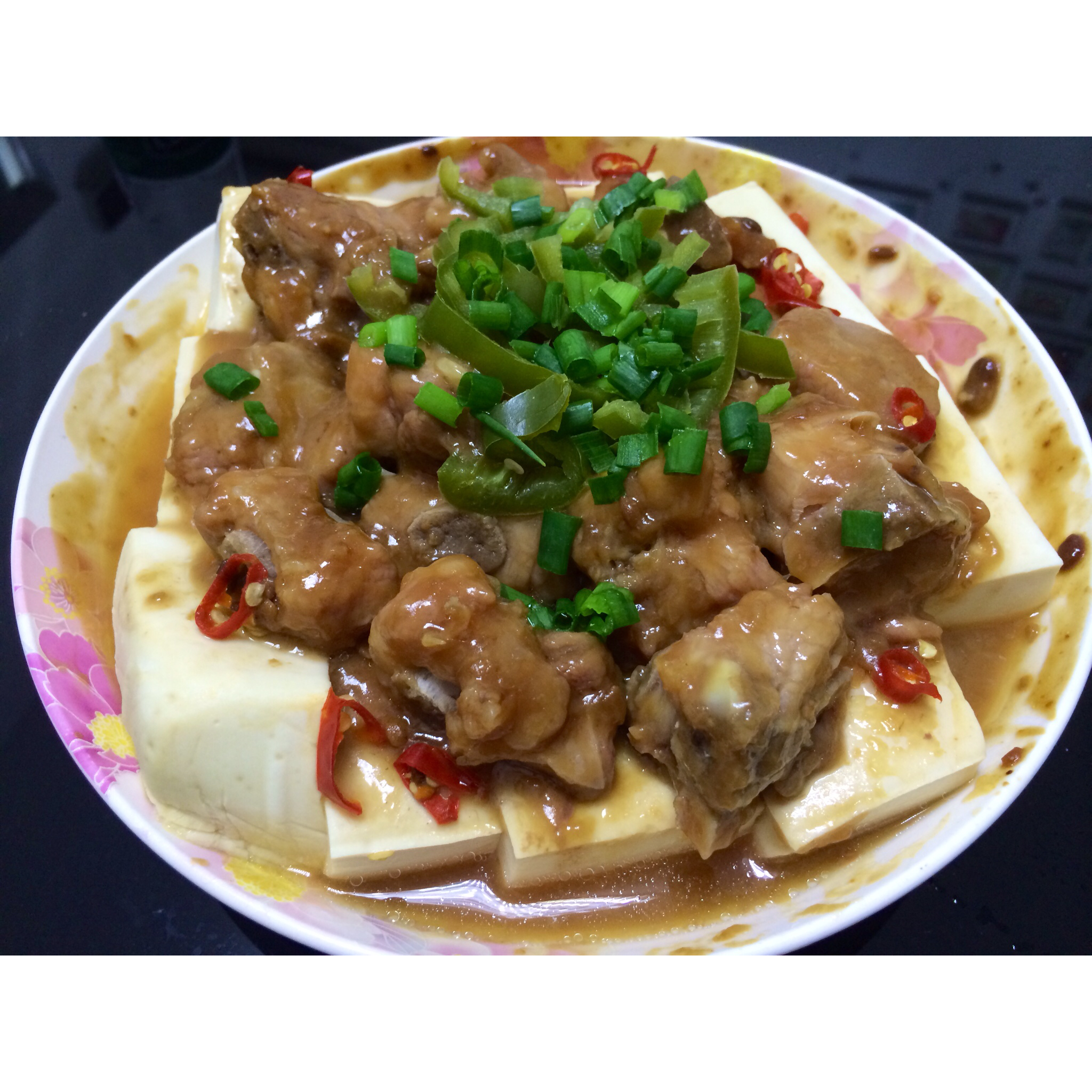 linna_gna2做的排骨蒸豆腐