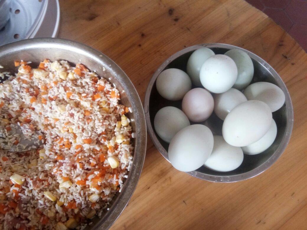咸鸭蛋糯米饭